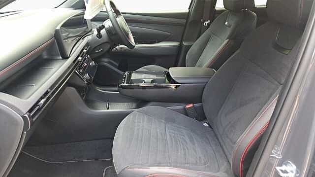 Hyundai TUCSON 1.6 T-GDi N Line SUV 5dr Petrol Hybrid Auto Euro 6 (s/s) (215 ps) ECOTRONIC GREY