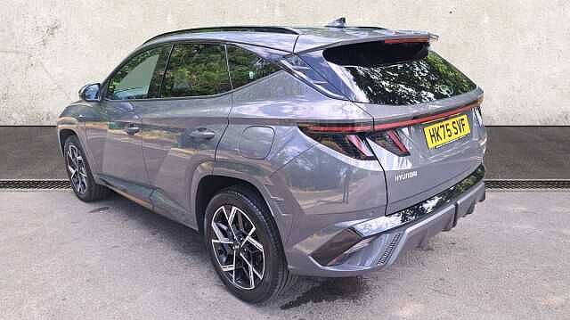 Hyundai TUCSON 1.6 T-GDi N Line SUV 5dr Petrol Hybrid Auto Euro 6 (s/s) (215 ps) ECOTRONIC GREY