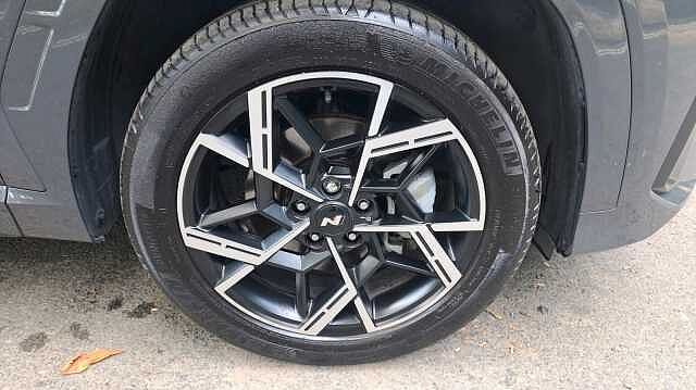 Hyundai TUCSON 1.6 T-GDi N Line SUV 5dr Petrol Hybrid Auto Euro 6 (s/s) (215 ps) ECOTRONIC GREY