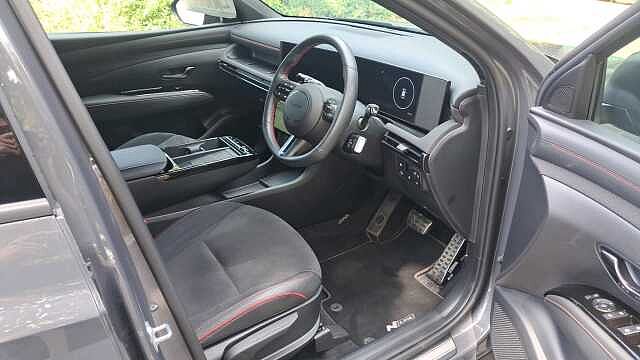 Hyundai TUCSON 1.6 T-GDi N Line SUV 5dr Petrol Hybrid Auto Euro 6 (s/s) (215 ps) ECOTRONIC GREY