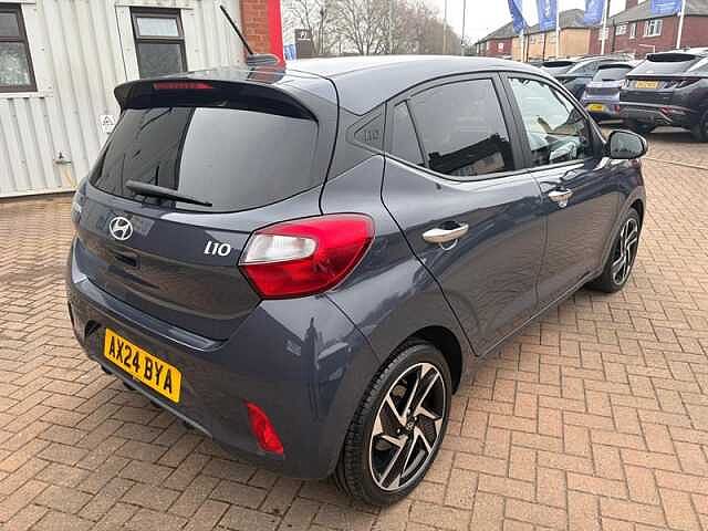 Hyundai I10 1.2 Premium Hatchback 5dr Petrol Manual Euro 6 (s/s) (79 ps) Grey