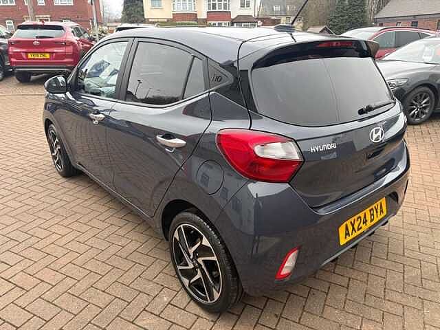 Hyundai I10 1.2 Premium Hatchback 5dr Petrol Manual Euro 6 (s/s) (79 ps) Grey