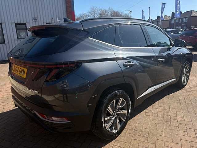 Hyundai TUCSON 1.6 T-GDi MHEV SE Connect SUV 5dr Petrol Hybrid DCT Euro 6 (s/s) (150 ps) Grey