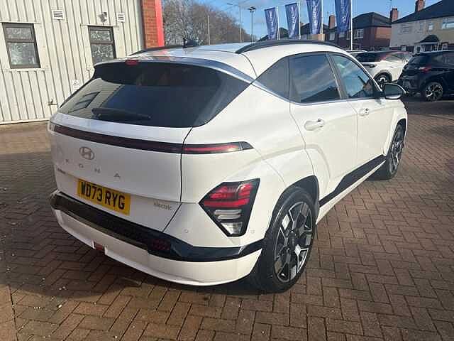 Hyundai KONA 65.4kWh Ultimate SUV 5dr Electric Auto (218 ps) White