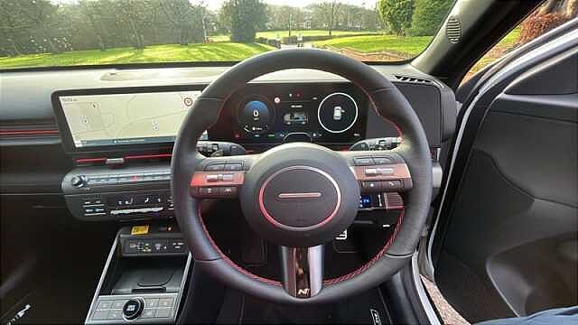 Hyundai KONA 1.6 h-GDi N Line SUV 5dr Petrol Hybrid DCT Euro 6 (s/s) (138 ps) White