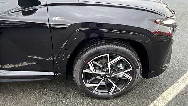 Hyundai TUCSON 1.6 T-GDi 13.8kWh N Line SUV 5dr Petrol Plug-in Hybrid Auto Euro 6 (s/s) (253 ps Black
