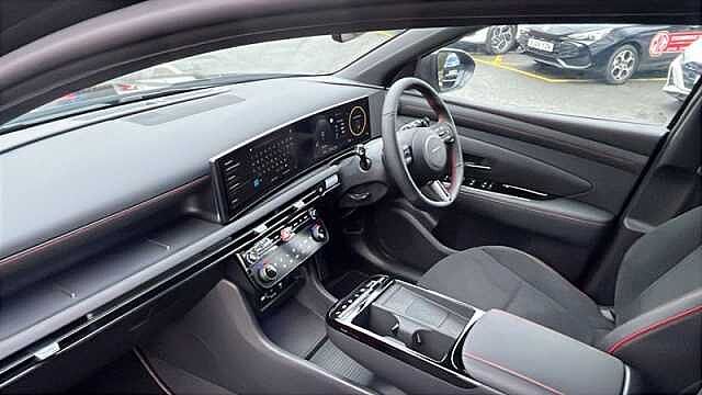 Hyundai TUCSON 1.6 T-GDi 13.8kWh N Line SUV 5dr Petrol Plug-in Hybrid Auto Euro 6 (s/s) (253 ps Black