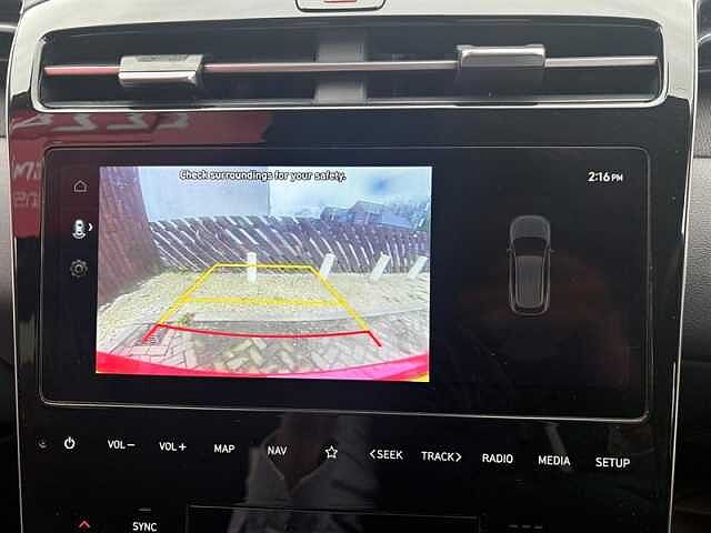 Hyundai TUCSON 1.6 h T-GDi Premium SUV 5dr Petrol Hybrid Auto Euro 6 (s/s) (230 ps) Red