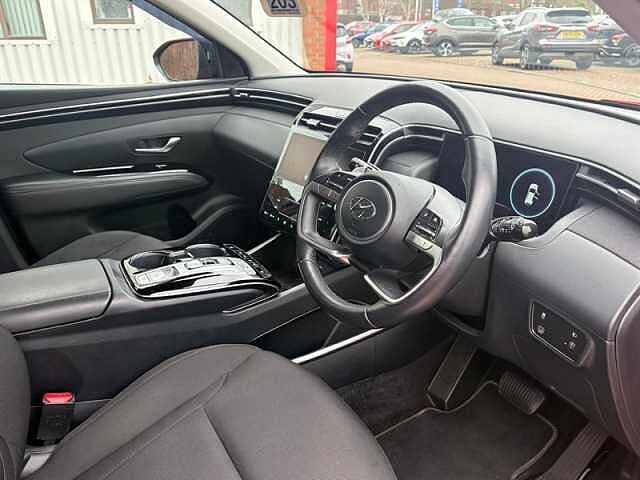 Hyundai TUCSON 1.6 h T-GDi Premium SUV 5dr Petrol Hybrid Auto Euro 6 (s/s) (230 ps) Red