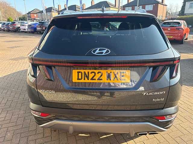 Hyundai TUCSON 1.6 h T-GDi Premium SUV 5dr Petrol Hybrid Auto Euro 6 (s/s) (230 ps) Grey