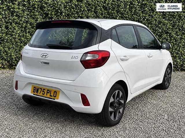 Hyundai I10 1.0 Advance Hatchback 5dr Petrol Manual Euro 6 (s/s) (63 ps) White