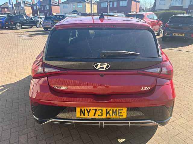 Hyundai I20 1.0 T-GDi Premium Hatchback 5dr Petrol DCT Euro 6 (s/s) (100 ps) Red