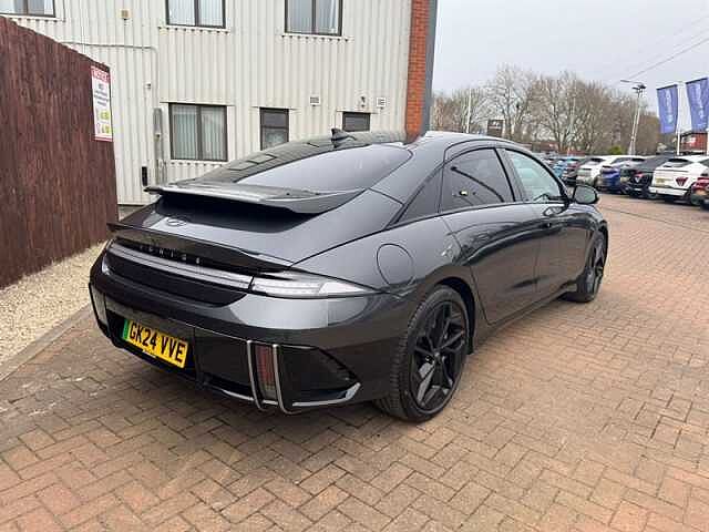 Hyundai IONIQ 6 77.4kWh First Edition Saloon 4dr Electric Auto AWD (325 ps) Grey