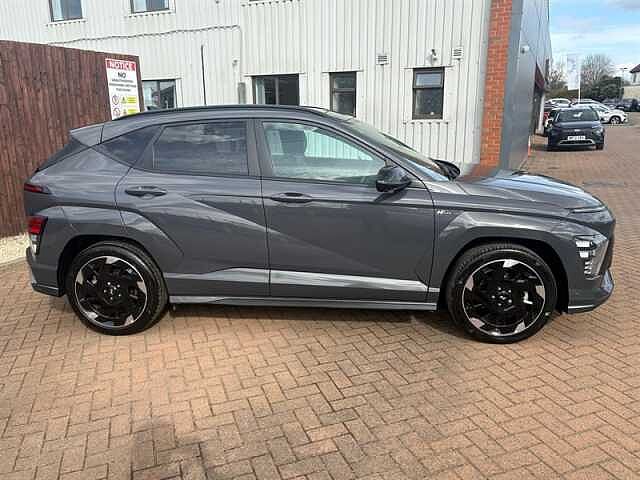 Hyundai KONA 65.4kWh N Line S SUV 5dr Electric Auto (218 ps) Grey