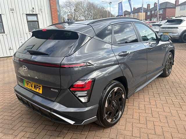 Hyundai KONA 65.4kWh N Line S SUV 5dr Electric Auto (218 ps) Grey