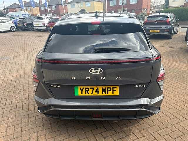 Hyundai KONA 65.4kWh N Line S SUV 5dr Electric Auto (218 ps) Grey