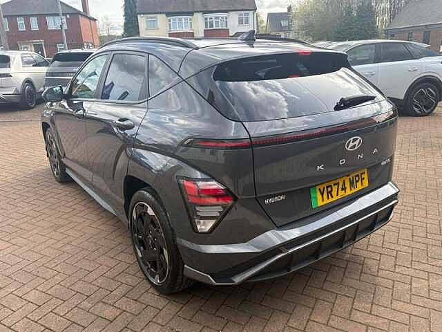 Hyundai KONA 65.4kWh N Line S SUV 5dr Electric Auto (218 ps) Grey