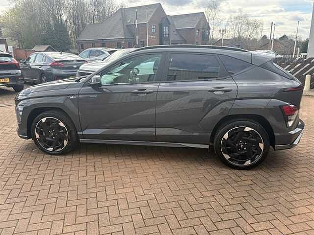 Hyundai KONA 65.4kWh N Line S SUV 5dr Electric Auto (218 ps) Grey