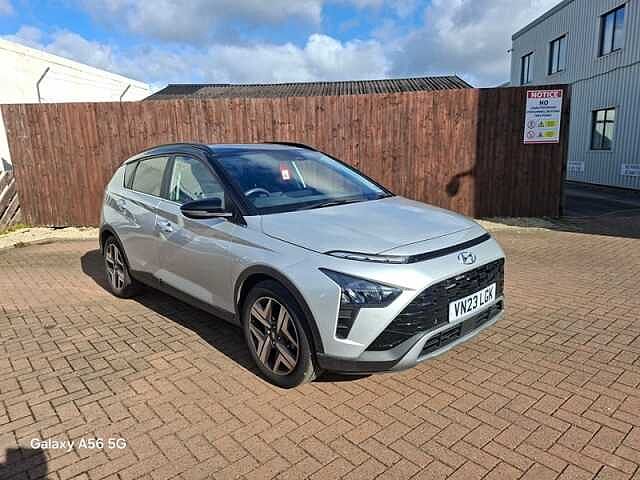 Hyundai BAYON 1.0 T-GDi MHEV Ultimate SUV 5dr Petrol Hybrid Manual Euro 6 (s/s) (120 ps) Silver