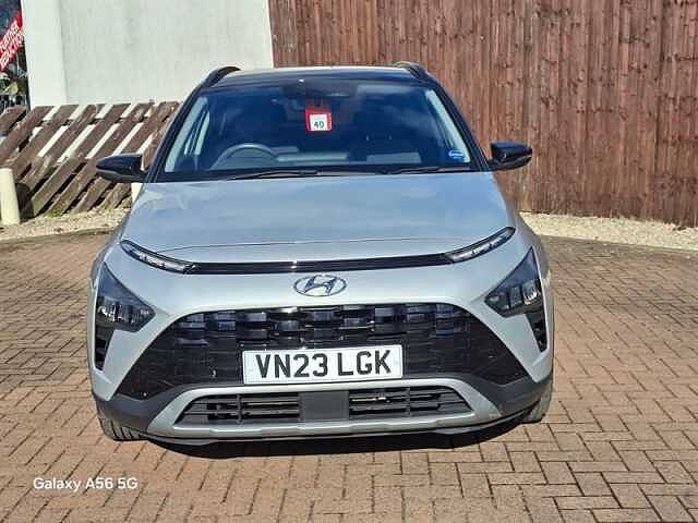 Hyundai BAYON 1.0 T-GDi MHEV Ultimate SUV 5dr Petrol Hybrid Manual Euro 6 (s/s) (120 ps) Silver