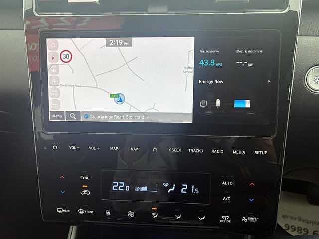 Hyundai TUCSON 1.6 h T-GDi Ultimate SUV 5dr Petrol Hybrid Auto Euro 6 (s/s) (230 ps) Blue