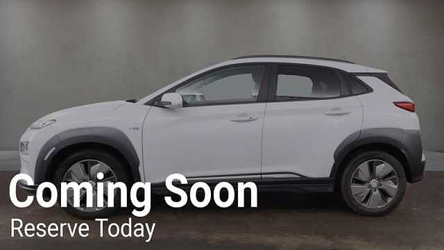 Hyundai KONA 64kWh Premium SE SUV 5dr Electric Auto (7kW Charger) (204 ps) White