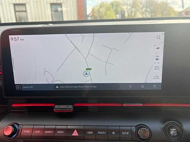 Hyundai KONA 1.6 h-GDi N Line S SUV 5dr Petrol Hybrid DCT Euro 6 (s/s) (129 ps) Black