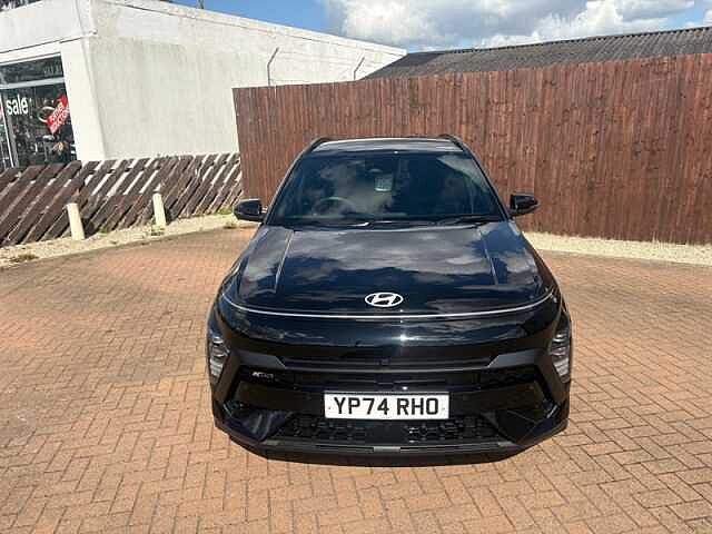 Hyundai KONA 1.6 h-GDi N Line S SUV 5dr Petrol Hybrid DCT Euro 6 (s/s) (129 ps) Black