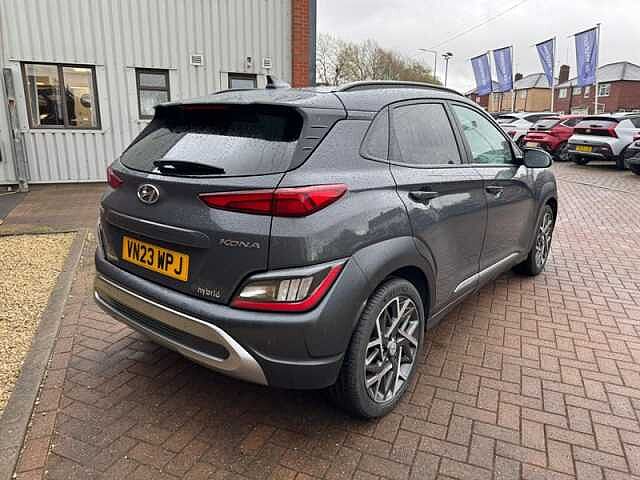 Hyundai KONA 1.6 h-GDi Ultimate SUV 5dr Petrol Hybrid DCT Euro 6 (s/s) (141 ps) Grey