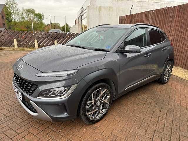 Hyundai KONA 1.6 h-GDi Ultimate SUV 5dr Petrol Hybrid DCT Euro 6 (s/s) (141 ps) Grey
