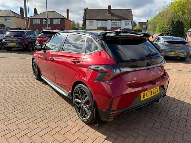 Hyundai I20 1.6 T-GDi N Hatchback 5dr Petrol Manual Euro 6 (s/s) (204 ps) Red