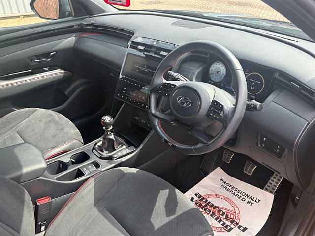 Hyundai TUCSON 1.6 T-GDi N Line SUV 5dr Petrol Manual Euro 6 (s/s) (150 ps) Grey