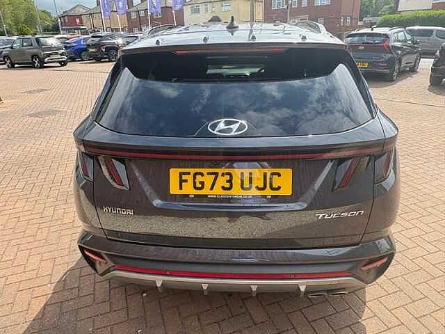 Hyundai TUCSON 1.6 T-GDi N Line SUV 5dr Petrol Manual Euro 6 (s/s) (150 ps) Grey