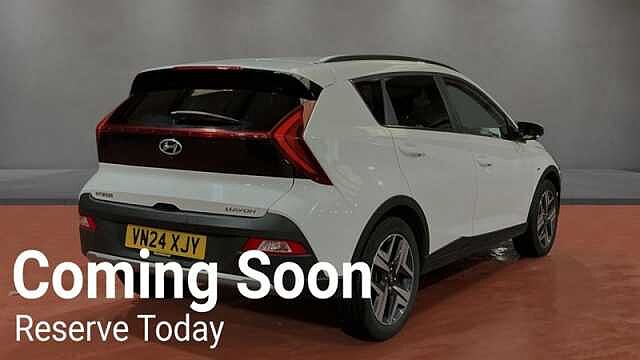 Hyundai BAYON 1.0 T-GDi MHEV Premium SUV 5dr Petrol Hybrid DCT Euro 6 (s/s) (120 ps) White