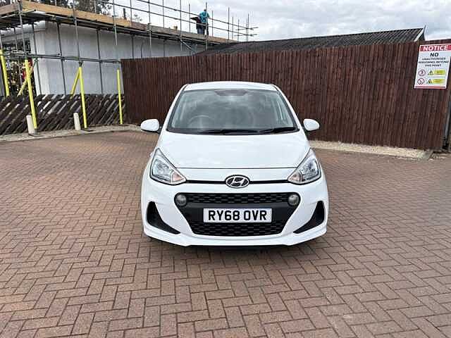 Hyundai I10 1.2 SE Hatchback 5dr Petrol Auto Euro 6 (87 ps) White
