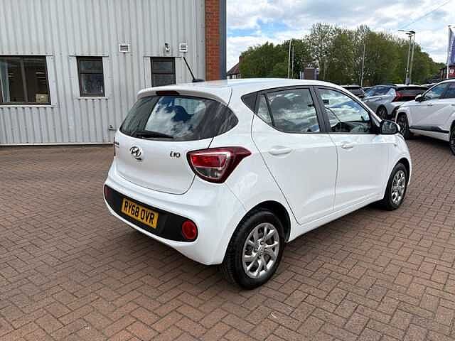 Hyundai I10 1.2 SE Hatchback 5dr Petrol Auto Euro 6 (87 ps) White