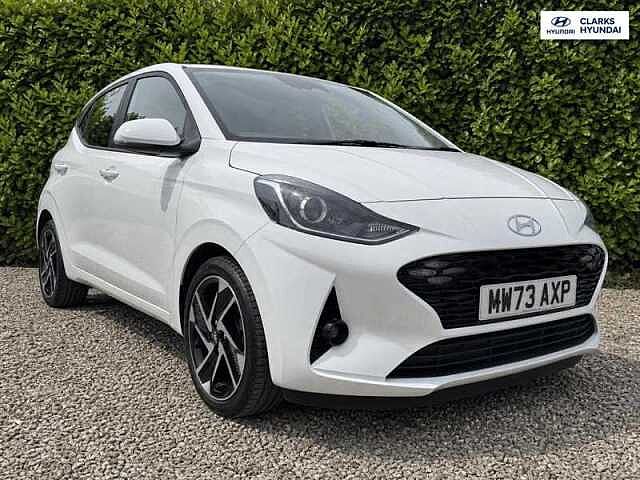 Hyundai I10 1.2 Premium Hatchback 5dr Petrol Auto Euro 6 (s/s) (84 ps) White