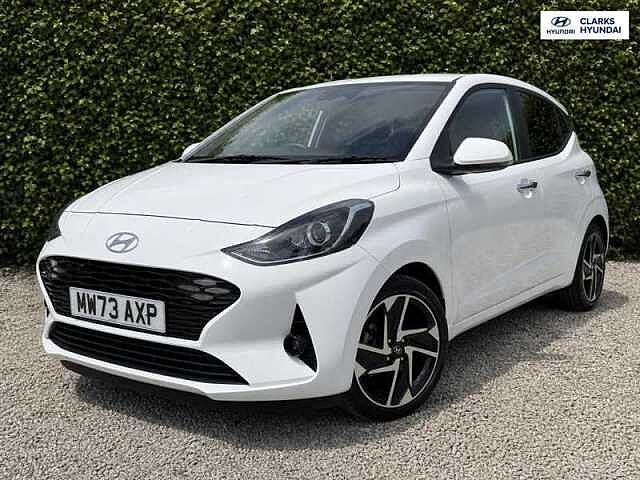 Hyundai I10 1.2 Premium Hatchback 5dr Petrol Auto Euro 6 (s/s) (84 ps) White