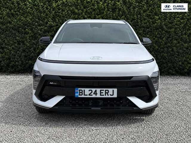 Hyundai KONA 1.6 h-GDi N Line S SUV 5dr Petrol Hybrid DCT Euro 6 (s/s) (141 ps) White