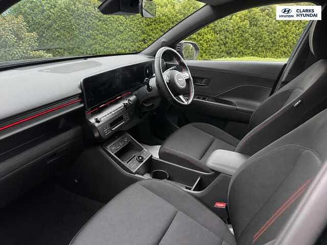 Hyundai KONA 65.4kWh N Line SUV 5dr Electric Auto (218 ps) Black