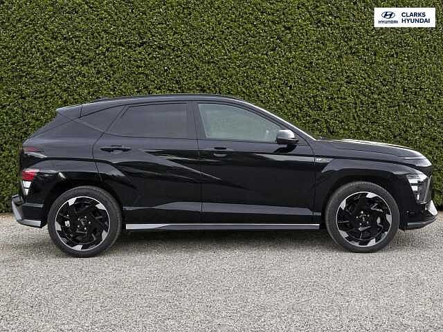 Hyundai KONA 65.4kWh N Line SUV 5dr Electric Auto (218 ps) Black