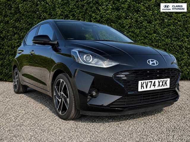 Hyundai I10 1.2 Premium Hatchback 5dr Petrol Auto Euro 6 (s/s) (79 ps) Black