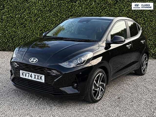 Hyundai I10 1.2 Premium Hatchback 5dr Petrol Auto Euro 6 (s/s) (79 ps) Black