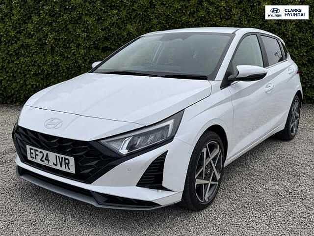 Hyundai I20 1.0 T-GDi Premium Hatchback 5dr Petrol DCT Euro 6 (s/s) (100 ps) White