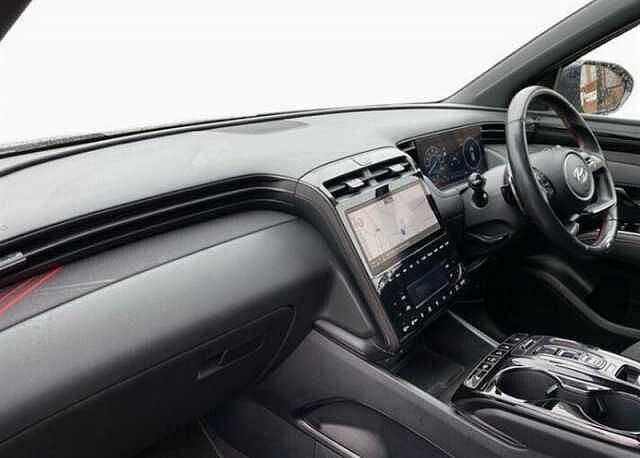 Hyundai TUCSON 1.6 h T-GDi N Line S SUV 5dr Petrol Hybrid Auto Euro 6 (s/s) (230 ps) Silver