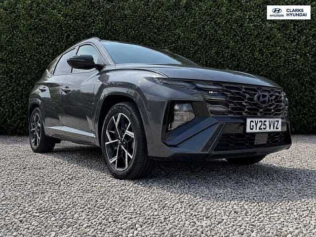 Hyundai TUCSON 1.6 T-GDi MHEV N Line S SUV 5dr Petrol Hybrid DCT 4WD Euro 6 (s/s) (160 ps) Grey