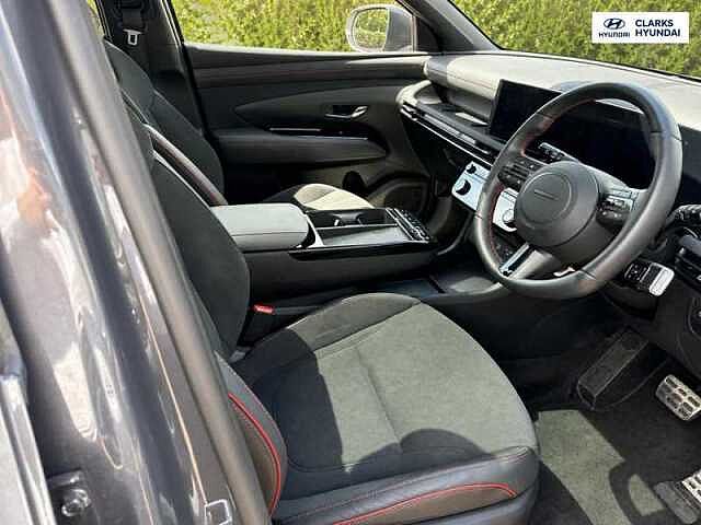 Hyundai TUCSON 1.6 T-GDi MHEV N Line S SUV 5dr Petrol Hybrid DCT 4WD Euro 6 (s/s) (160 ps) Grey