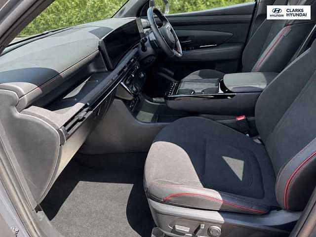 Hyundai TUCSON 1.6 T-GDi MHEV N Line S SUV 5dr Petrol Hybrid DCT 4WD Euro 6 (s/s) (160 ps) Grey