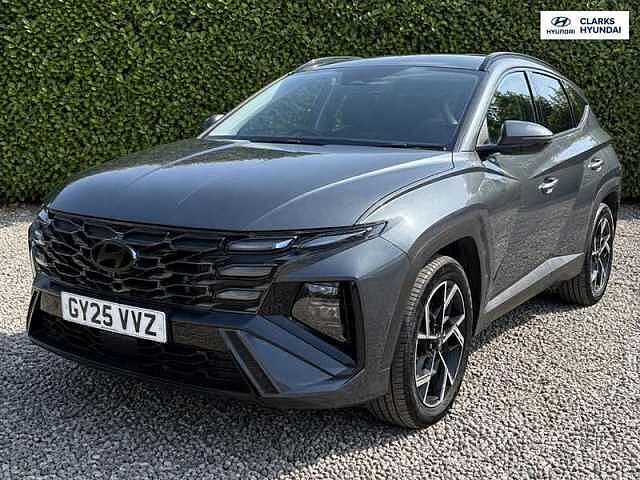 Hyundai TUCSON 1.6 T-GDi MHEV N Line S SUV 5dr Petrol Hybrid DCT 4WD Euro 6 (s/s) (160 ps) Grey