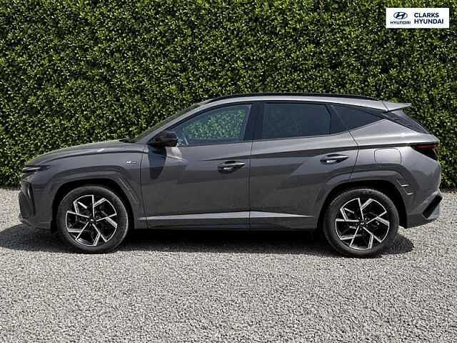 Hyundai TUCSON 1.6 T-GDi MHEV N Line S SUV 5dr Petrol Hybrid DCT 4WD Euro 6 (s/s) (160 ps) Grey